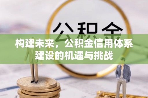 寿阳构建未来，公积金信用体系建设的机遇与挑战